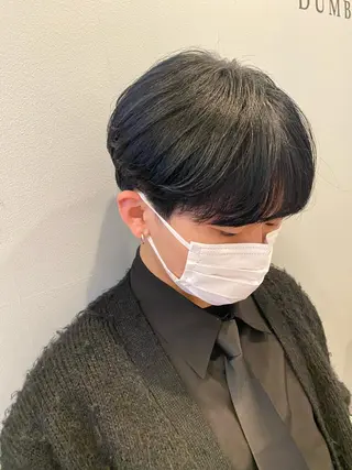 ミディアム カラー メンズ 似合う髪型見つけます AYAKAのヘアスタイル