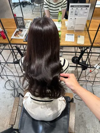 セミロング ダブルカラー/レイヤ ー新潟駅/谷口大海のヘアスタイル