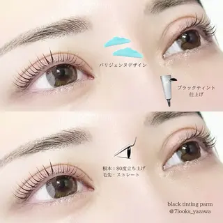 マツエク・マツパ eyelist harukaのマツエク・マツパデザイン