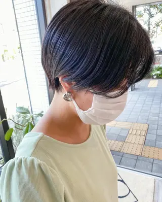 ショート 石山  健太 /縮毛矯正/パーマのヘアスタイル