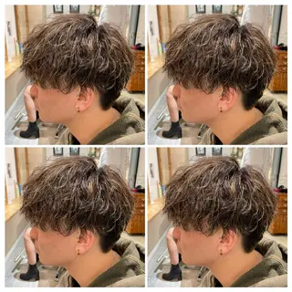 パーマ メンズ メンズパーマ特化 店長望月謙二郎のヘアスタイル