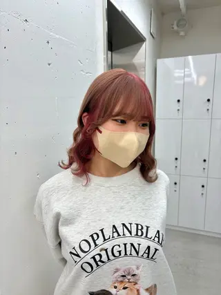 ミディアム カラー 🌟ゆりあ🌟 JILLSTUDIOのヘアスタイル