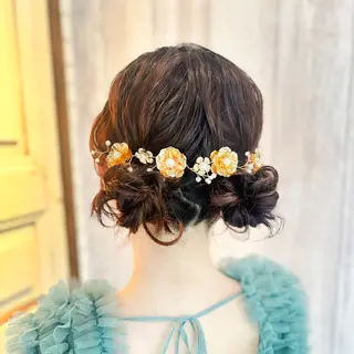 ミディアム ヘアアレンジ 1日中崩れない❤︎へ アメイク/SAORIのその他イメージ