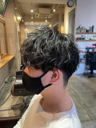 メンズ 優真/難波で 1番パーマが上手いのヘアスタイル