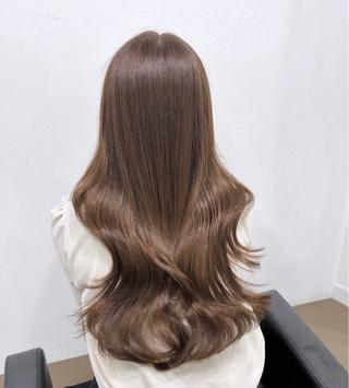 ロング カラー ヘアアレンジ かこ🦋🫧 / モデル募集中のヘアスタイル