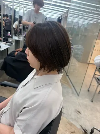 ショート カラー ヘアアレンジ メンズ キッズ 栄💗メンズ｜似合せ パーマ｜haruのヘアスタイル