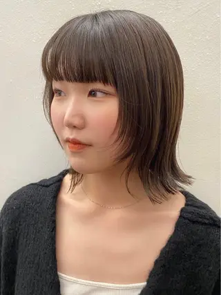 ショート 似合わせレイヤー/ ケアパーマ/高倉のヘアスタイル