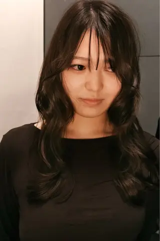 セミロング カラー KOHNO/ ナチュラルレイヤーのヘアスタイル