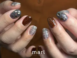 ネイル marl あやかのネイルデザイン