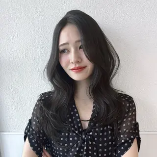ロング カラー 髪質改善/ブリーチ なしカラー/菊池真稔のヘアスタイル