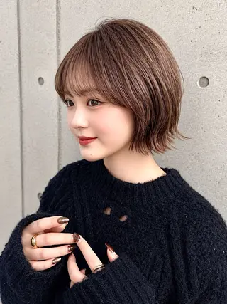 ミディアム 髪質改善🦋韓国ヘア /艶髪カラー/ゆうとのヘアスタイル