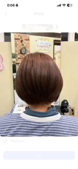 ショート Kisei中山店 たかはしさなのヘアスタイル