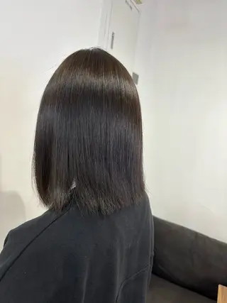 ミディアム LoRE🎀塩崎莉子 縮毛矯正/ブリーチのヘアスタイル