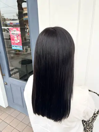 ロング カラー RuLaN AMIのヘアスタイル