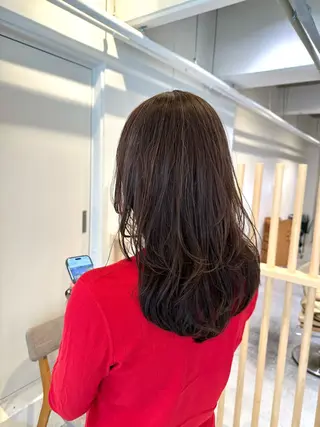 セミロング カラー en't / エントのヘアスタイル