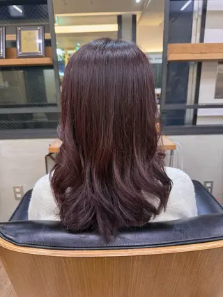 ミディアム 德永 なつきのヘアスタイル