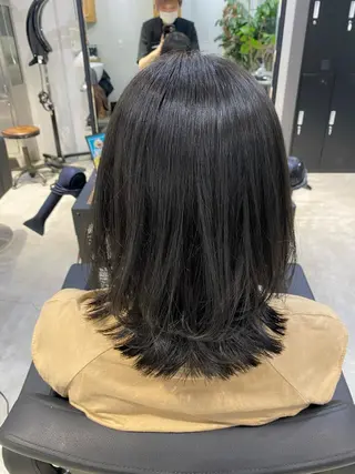 ミディアム カラー メンズカット/中西 きょうかのヘアスタイル