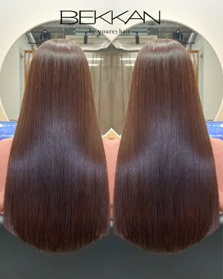 ロング カラー 当日予約OK⭕️ 佐藤太一のヘアスタイル