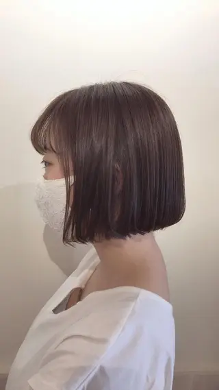 ショート 清水 ちひろ ✄トップスタイリストのヘアスタイル