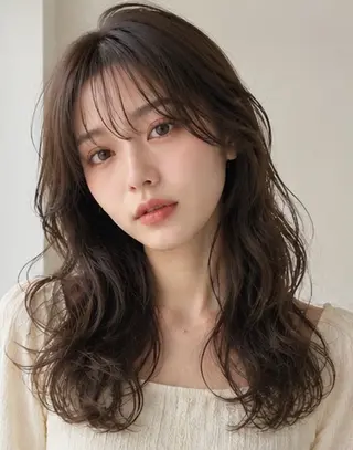 ロング カラー Garden 浅草蔵前のヘアスタイル