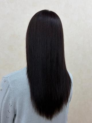 ロング カラー 倉澤 愛理のヘアスタイル