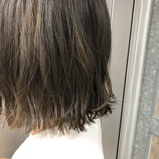 ミディアム ZAZA ASAMIのヘアスタイル