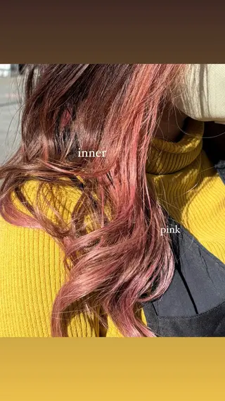 ロング 飯岡 セナのヘアスタイル
