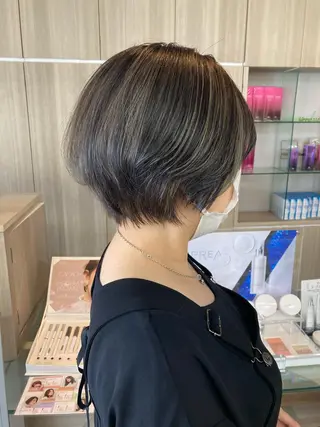 ショート カラー ✂️似合わせの魔術師 石田一樹✂️のヘアスタイル