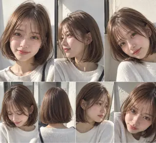 小川 萌瑚のヘアスタイル