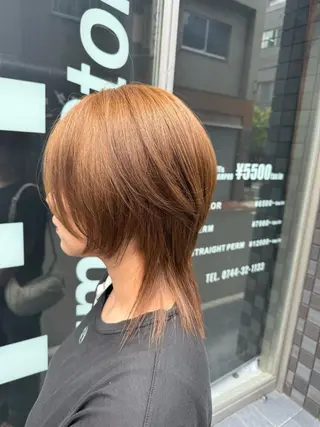 ミディアム Okazaki Tatsuyaのヘアスタイル