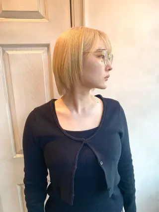 ミディアム 【🉐学割】応援📣 ミニモ限定🤩千 田のヘアスタイル
