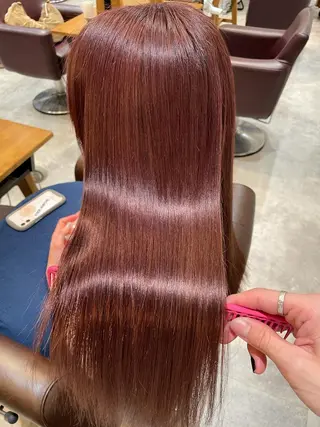 ロング カラー HAREru. モデル募集【戸塚】のヘアスタイル