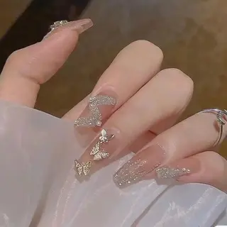ネイル キラキラ🌸🌸🌸 nail ⭐️✨のネイルデザイン