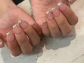 ネイル 韓国/ワンホン/長さ 出しつけ放題🎀のネイルデザイン