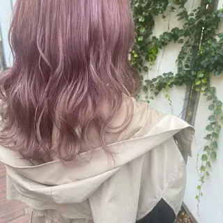 セミロング カラー 清村 和音のヘアスタイル