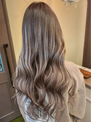 ロング ヘアアレンジ MagicMush ✴︎シールエクステのヘアスタイル