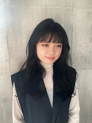ロング カラー ヘアアレンジ メンズ 🌈【🎀ヘアデザイ ナー🎀】✨ノン✨のヘアスタイル
