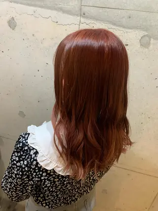 セミロング Mika Haraguchiのヘアスタイル