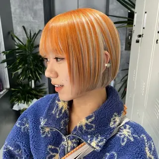 ショート ✧ハイトーン/カラー モデル募集/ﾕﾒﾘ✧のヘアスタイル