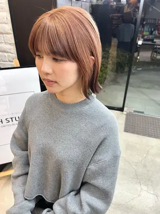 カラー 池本 勇大のヘアスタイル