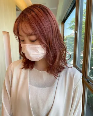 カラー 藤本豪海 モニターモデル募集のヘアスタイル