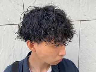 パーマ メンズ パーマ支持率No.1 店長❤️🔥安成弾のヘアスタイル