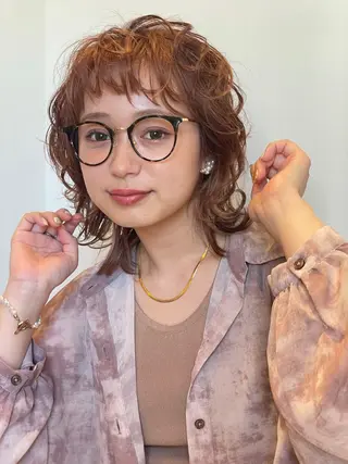 ミディアム 新井 昌幸のヘアスタイル