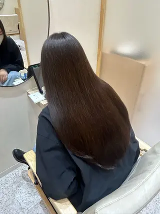 ロング カラー Yamamoto 半個室美容室zinaのヘアスタイル