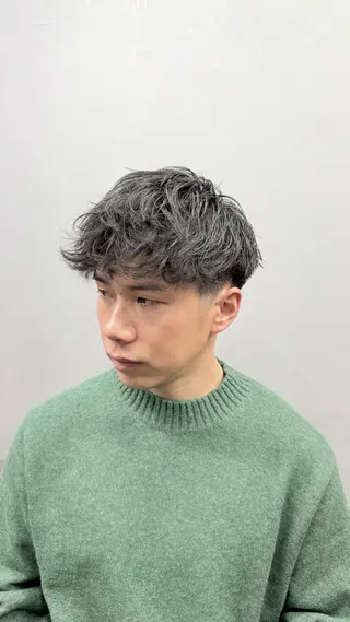 ショート メンズ 💈メンズパーマ💈 ナカザワ リョウのヘアスタイル