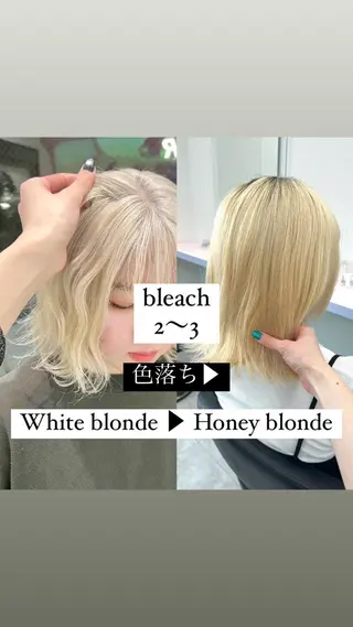 ミディアム カラー 🌎カット＆Wカラー 🌎KANAMIのヘアスタイル