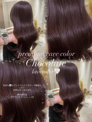 ロング 𝑨𝑴𝑰 🎀 モテガーリーヘア🤍のヘアスタイル