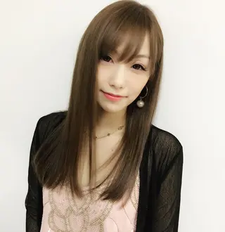 セミロング カラー パーマ ヘアアレンジ ネイル マツエク・マツパ 吉川 宙翔のヘアスタイル