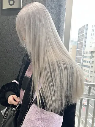 ロング ハイトーン/艶髪 🥀那波のヘアスタイル