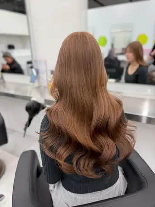カラー 透明感カラー🎀艶髪 Anju/渋谷🎀のヘアスタイル